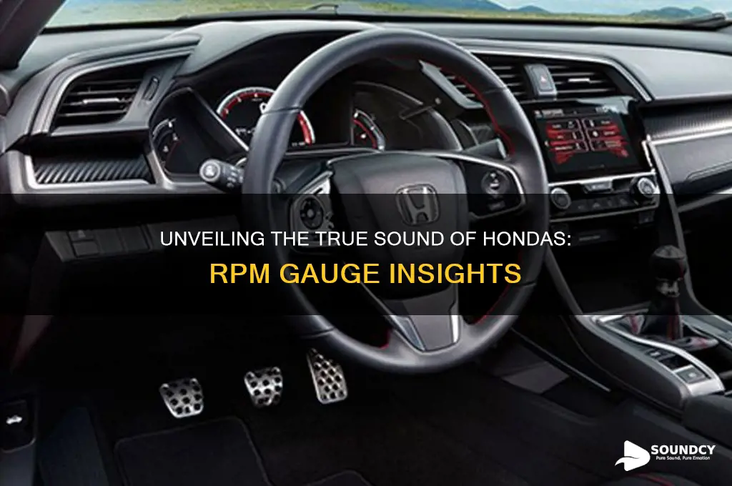 how hondas really sound rpm gauge