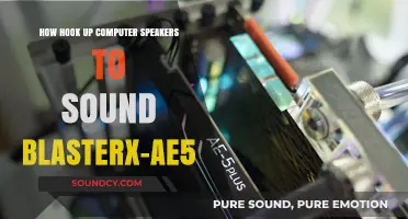 Connect Computer Speakers to Sound BlasterX AE-5: Easy Setup Guide