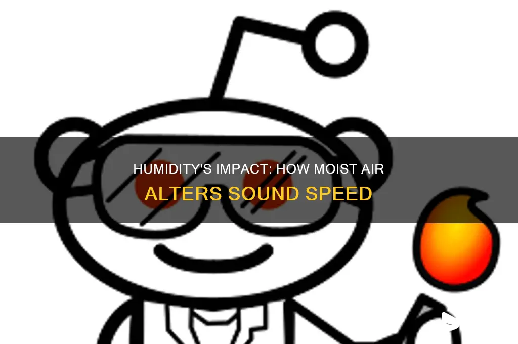 how humidity affects speed of sound
