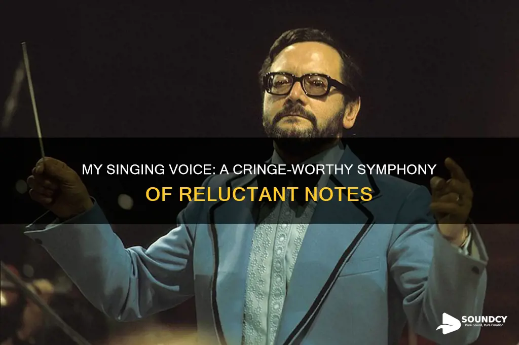 how i sound when someone asks me to sing