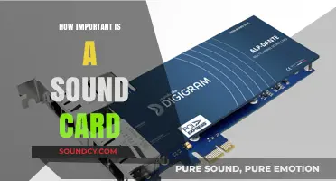 Enhancing Audio Experience: The Crucial Role of a Sound Card