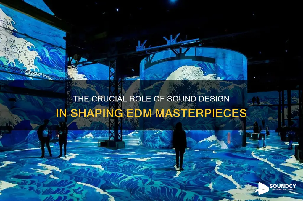 how important is sound design edm