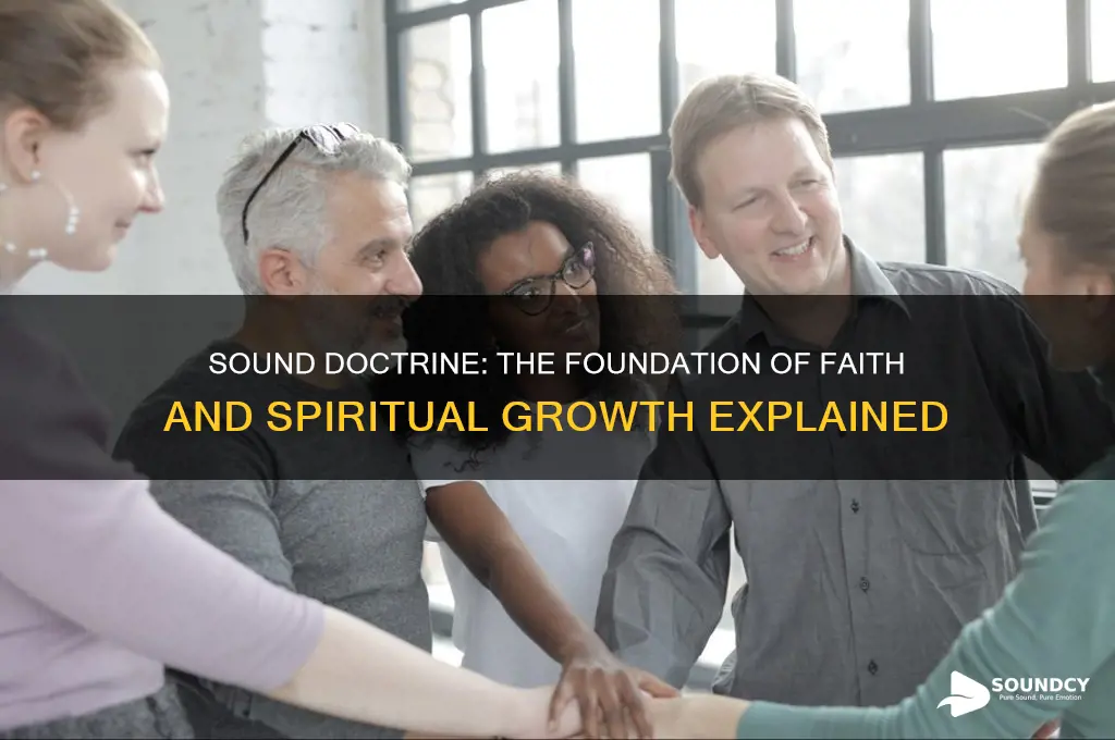 how important is sound doctrine