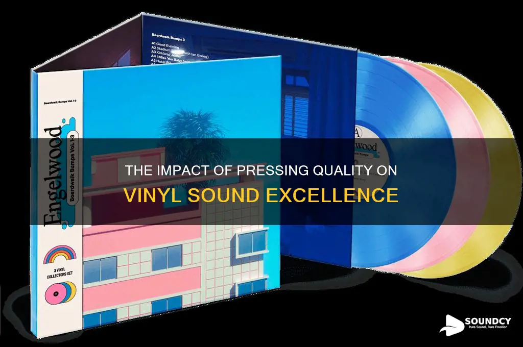 how important is the pressing to vinyl quality sound