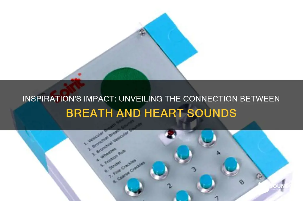 how inspiration affects heart sounds