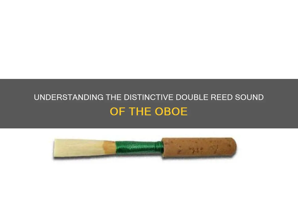 how is a d sound oboe