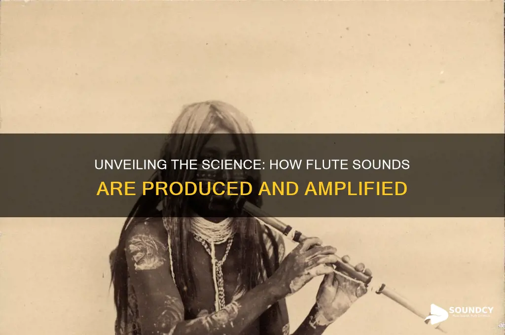 how is a flute sound produced
