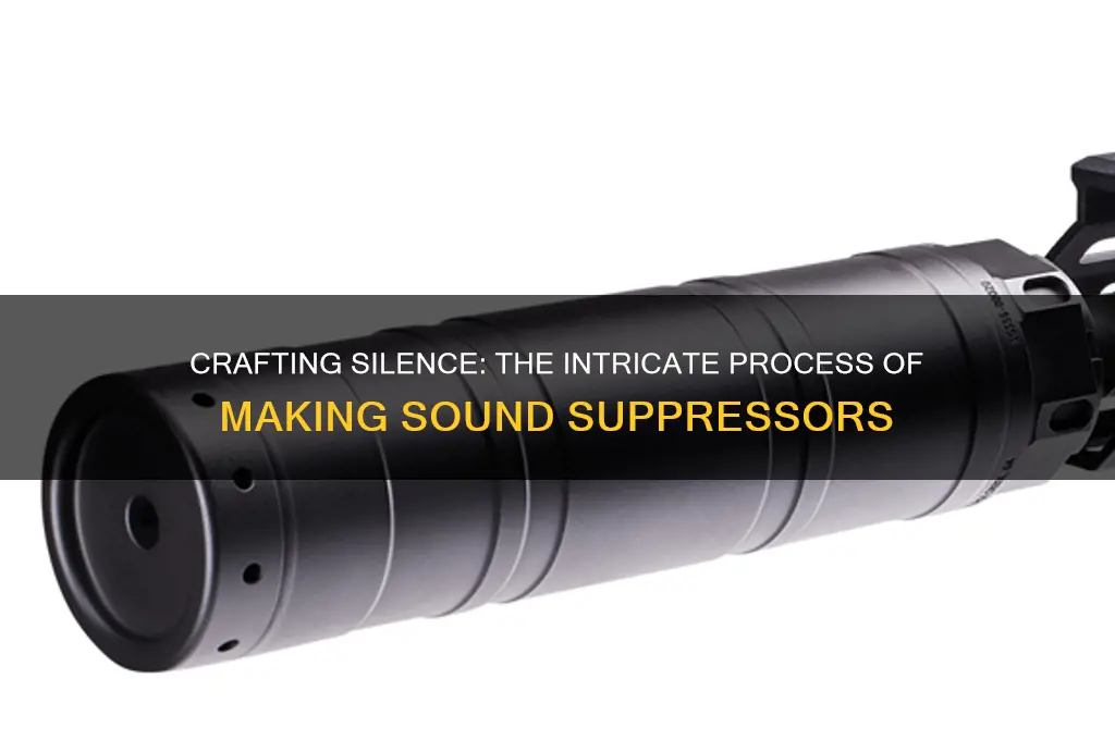 how is a sound suppressor made