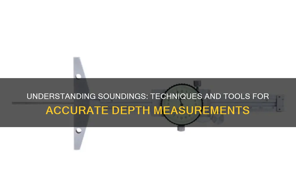 how is a sounding made
