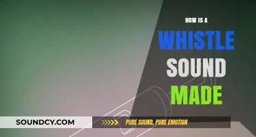Understanding the Science Behind Creating a Whistle Sound