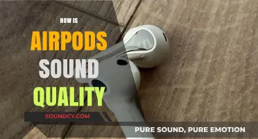 AirPods Sound Quality: Crisp, Clear, and Immersive Listening Experience