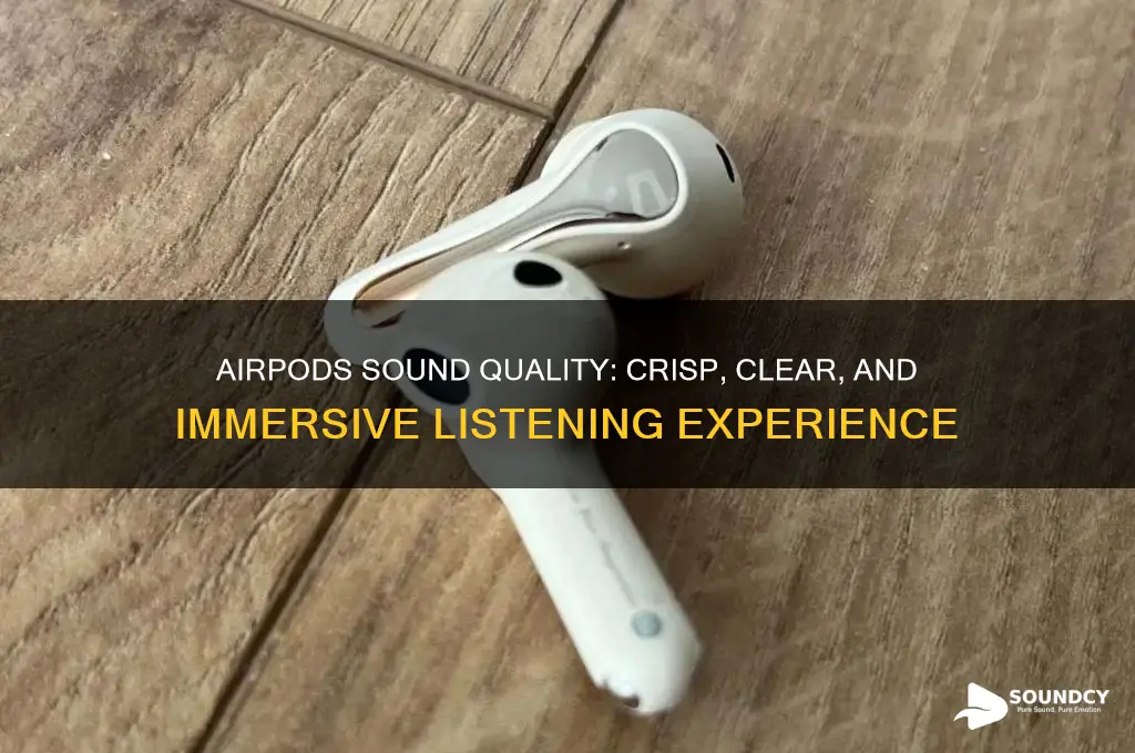 how is airpods sound quality
