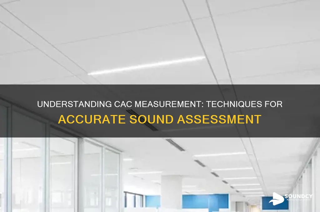 how is cac measured sound