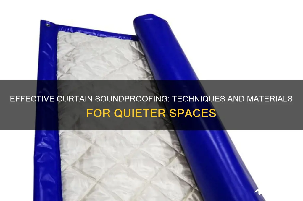 how is curtain sound proof