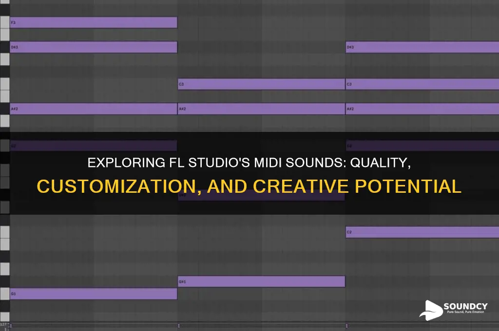 how is fl studios midi sounds