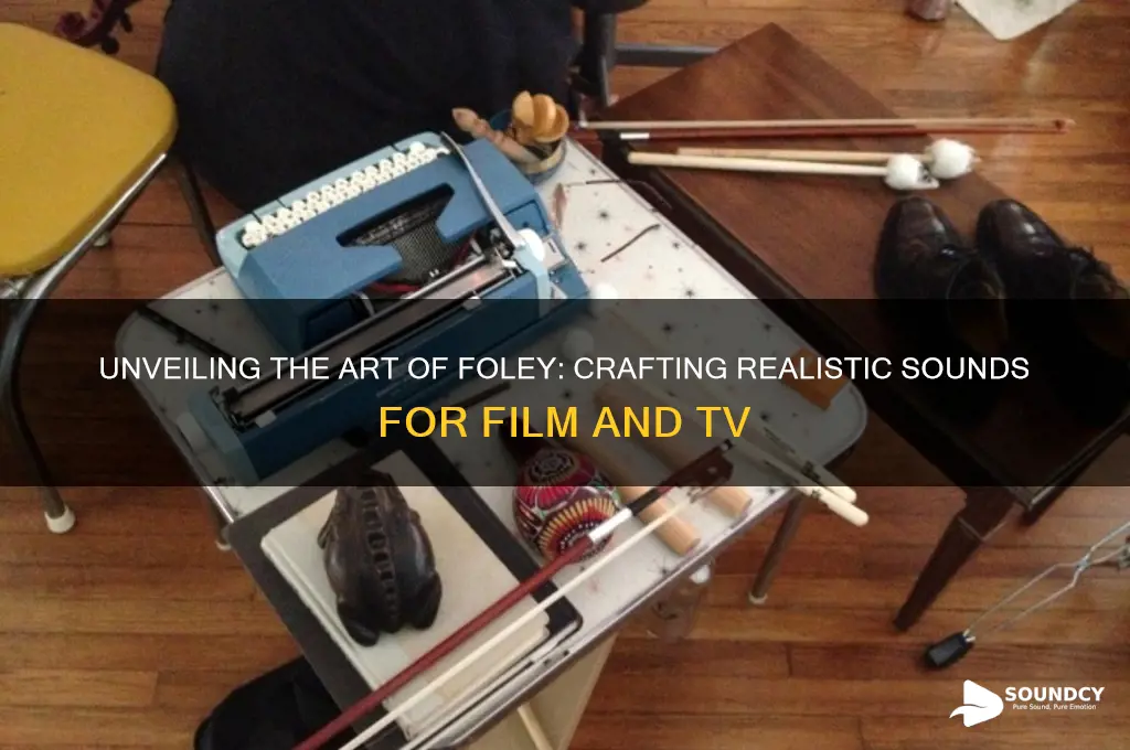 how is foley sound made