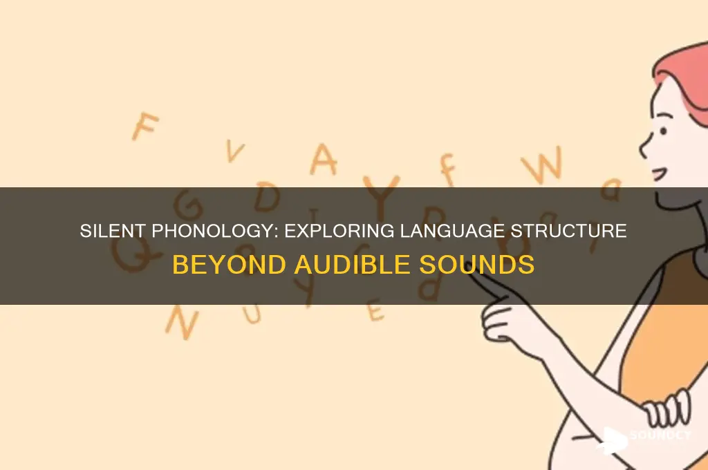 how is it possible to have phonology without sound