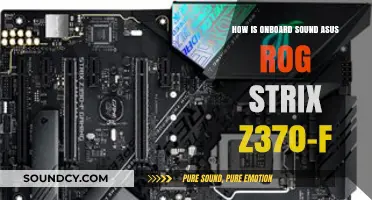 Asus ROG Strix Z370-F Onboard Sound Quality Review and Performance