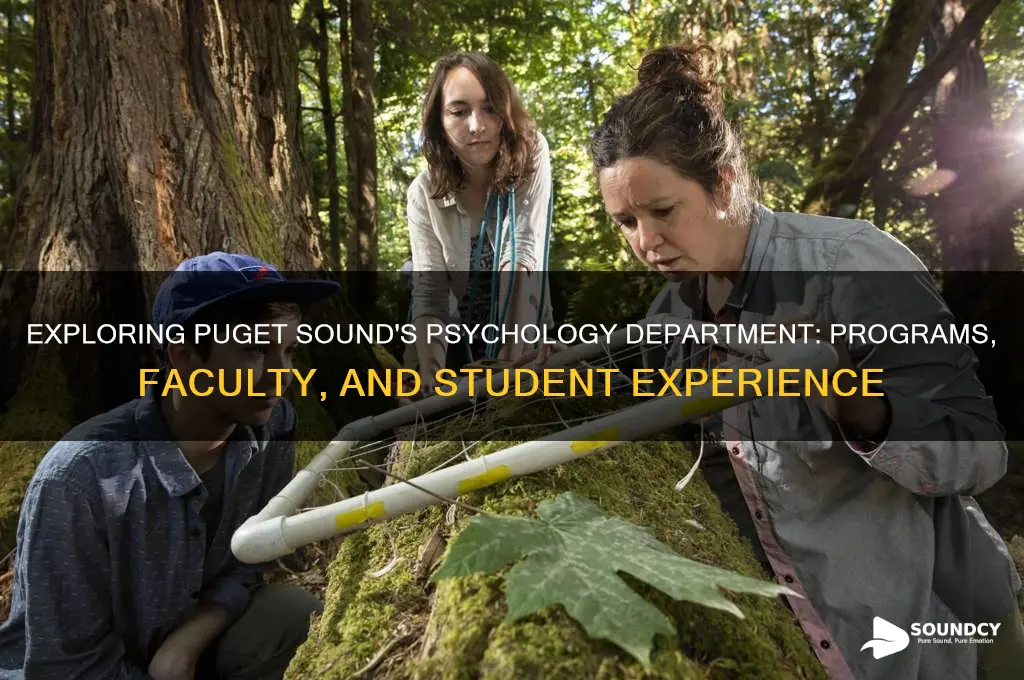 how is puget sound psychology department