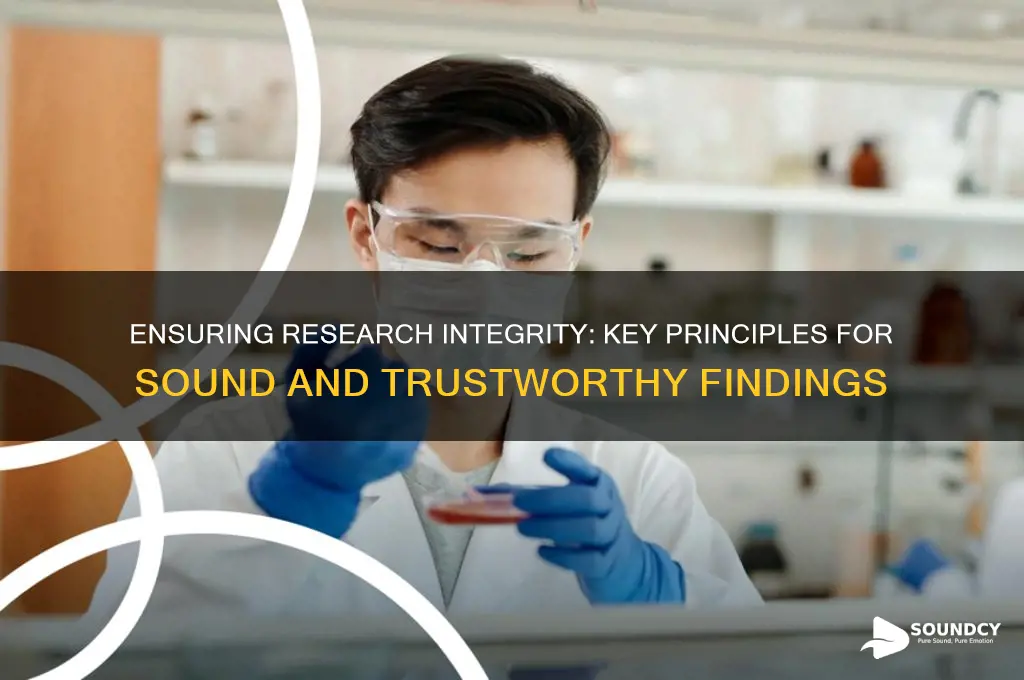 how is reasearch sound and trutworthy