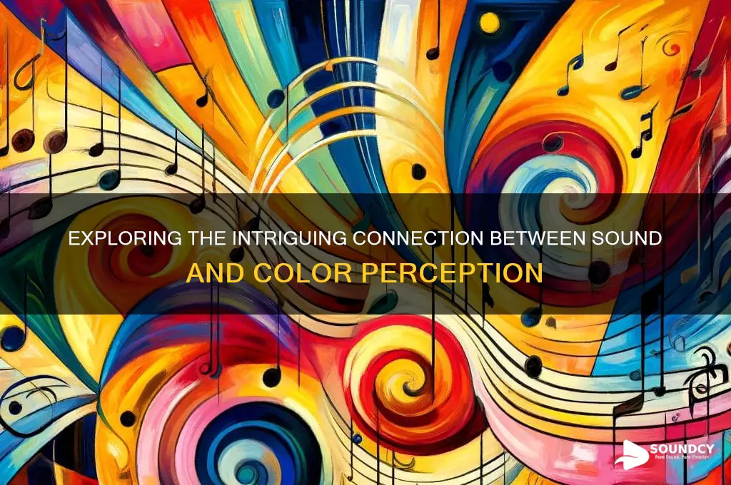 how is sound and color related