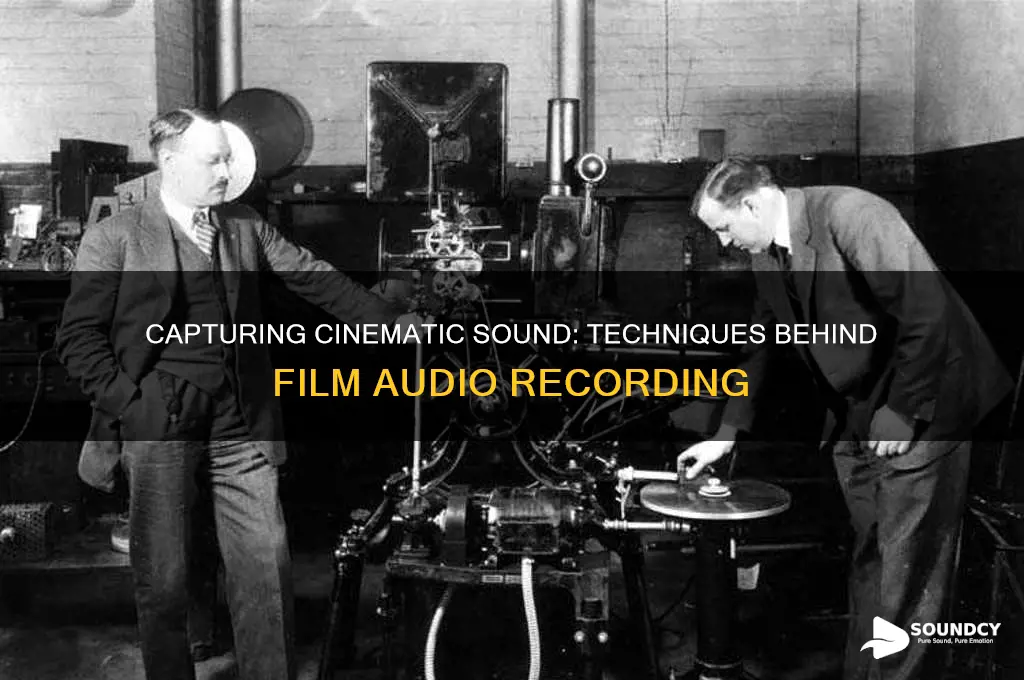 how is sound captured for film