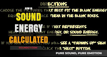 Understanding Sound Energy: Calculation Methods and Practical Applications