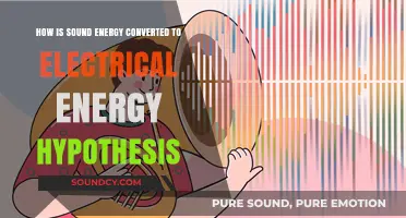 Sound to Electricity: Exploring the Energy Conversion Hypothesis