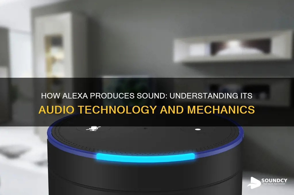 how is sound from alexa