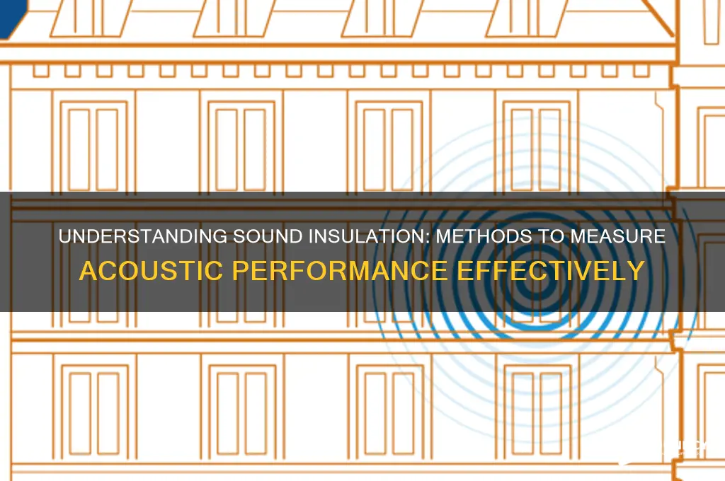 how is sound insulation measured