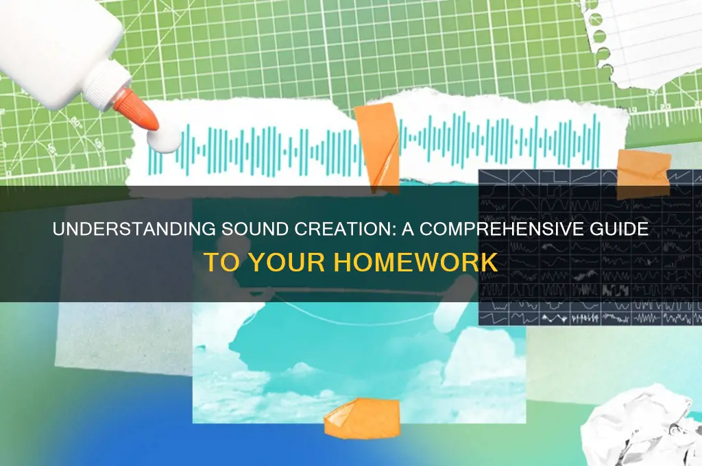 how is sound made homework