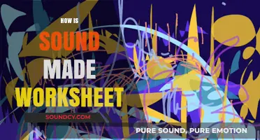Understanding Sound Creation: A Step-by-Step Worksheet Guide