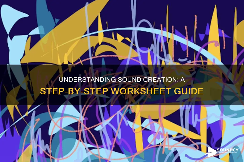 how is sound made worksheet