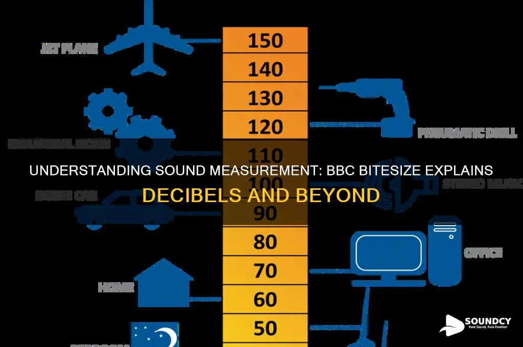how is sound measured bbc bitesize