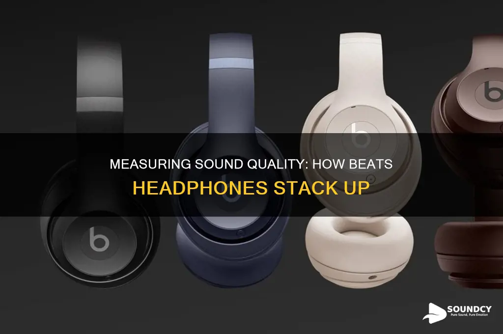 how is sound measured beats headphones