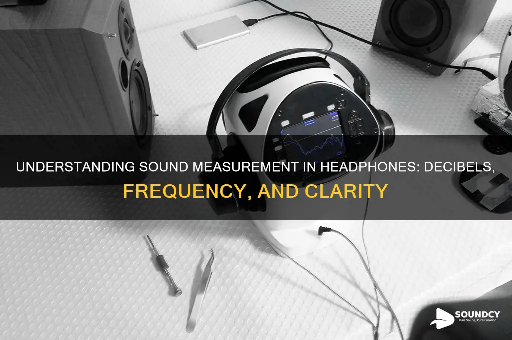 how is sound measured in headphones