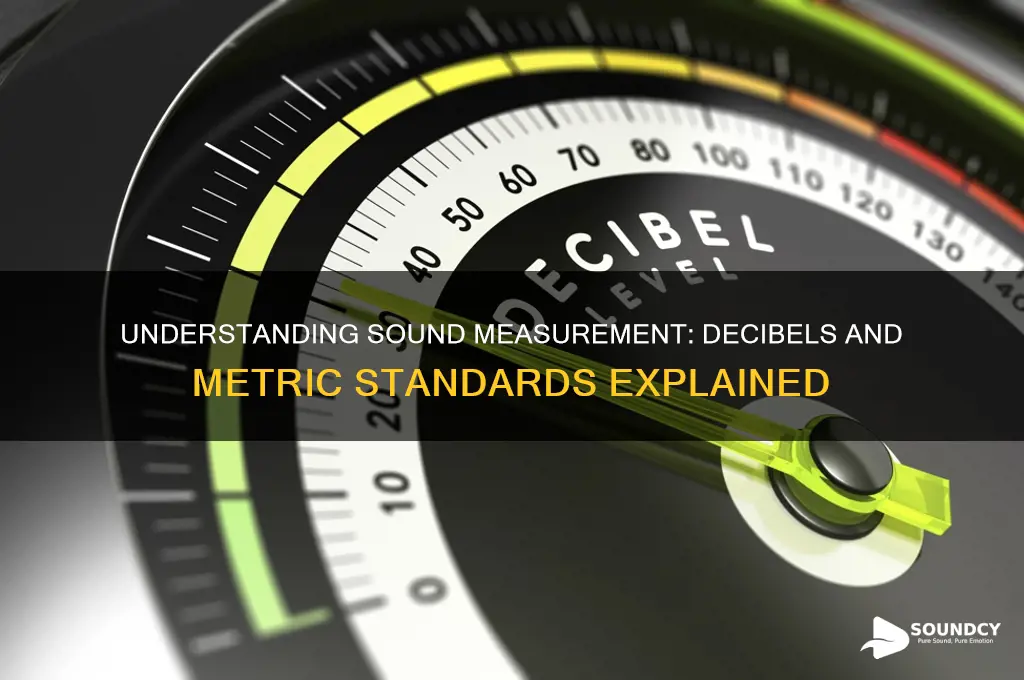 how is sound measured in metric