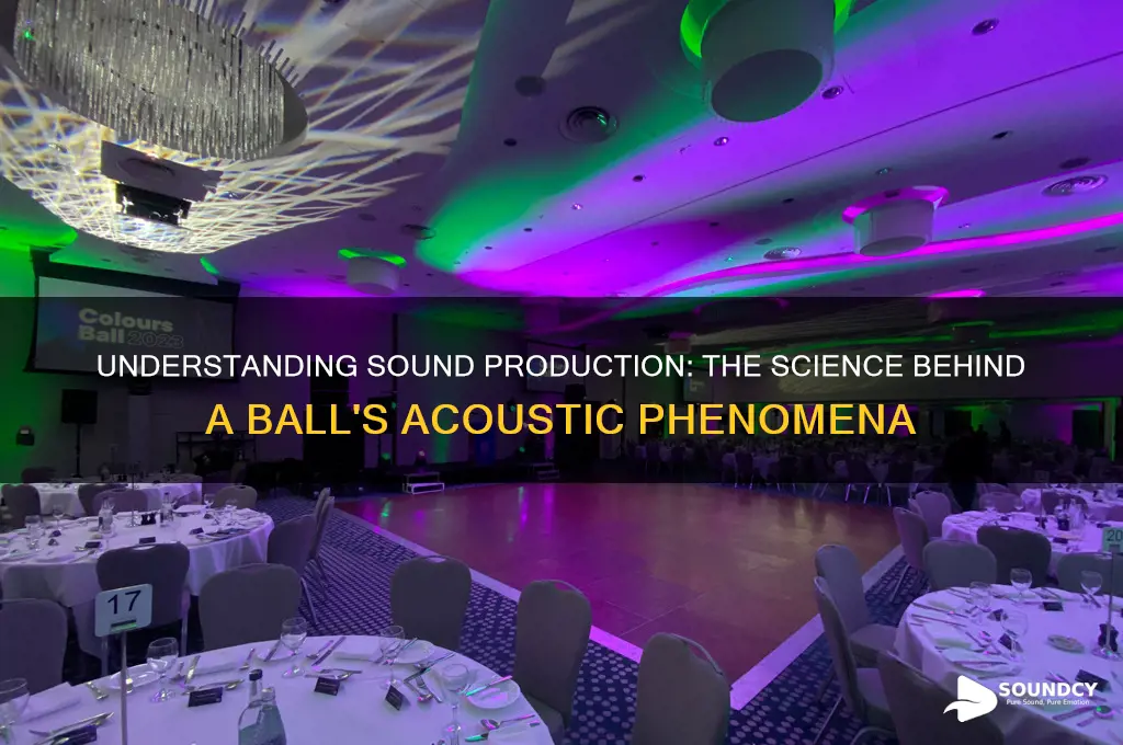 how is sound produced ball