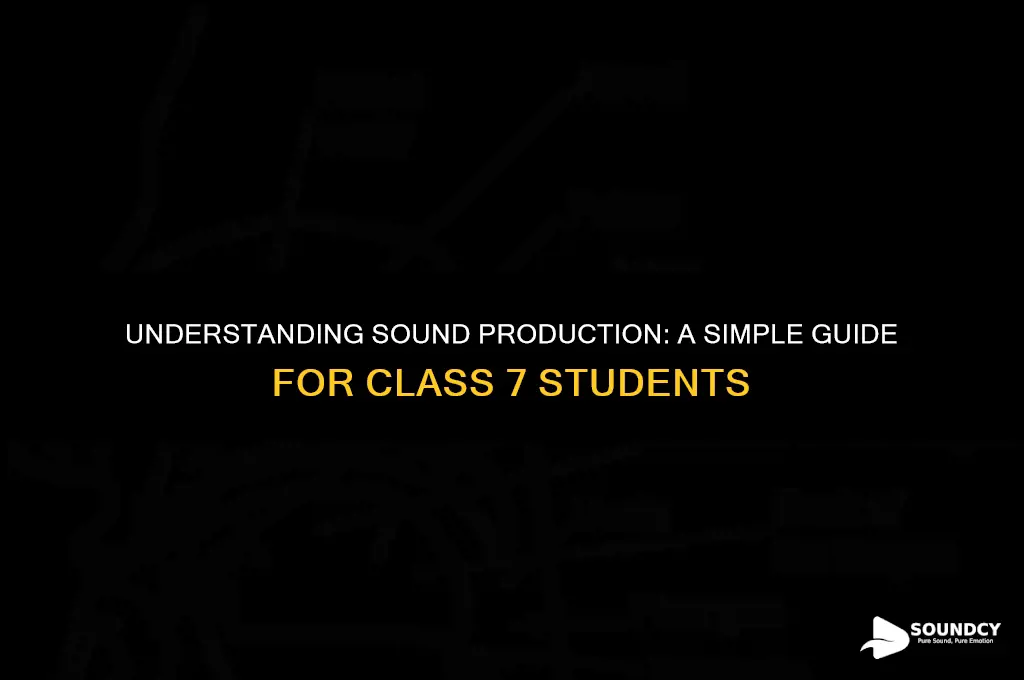 how is sound produced class 7
