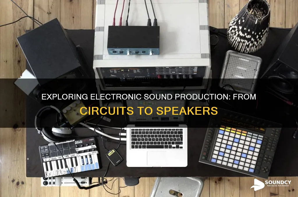 how is sound produced electronically
