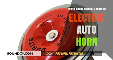 Electric Auto Horn Sound Production: Unveiling the Science Behind the Noise