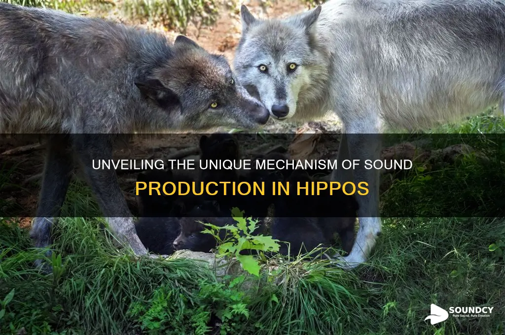 how is sound produced in hippo