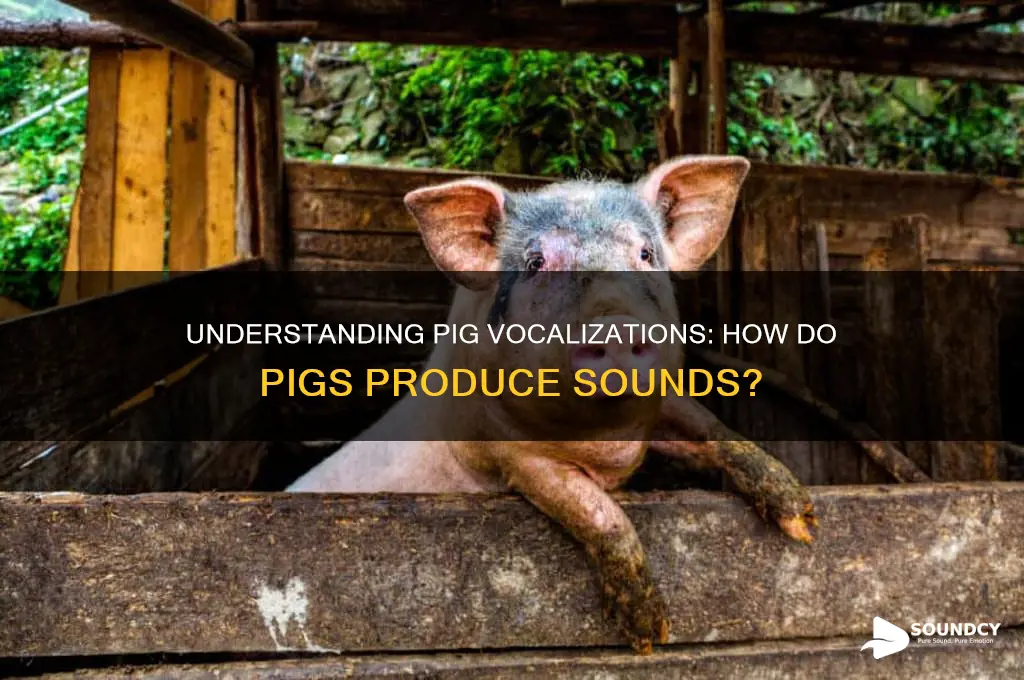 how is sound produced in pigs