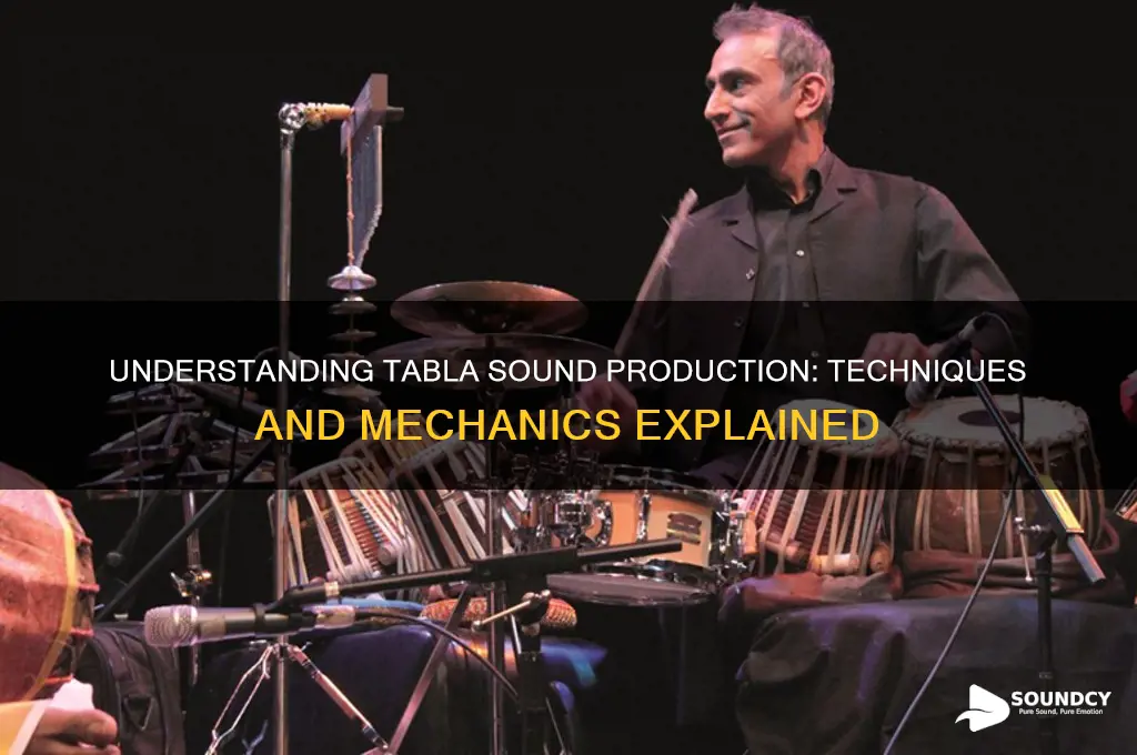 how is sound produced in tabla