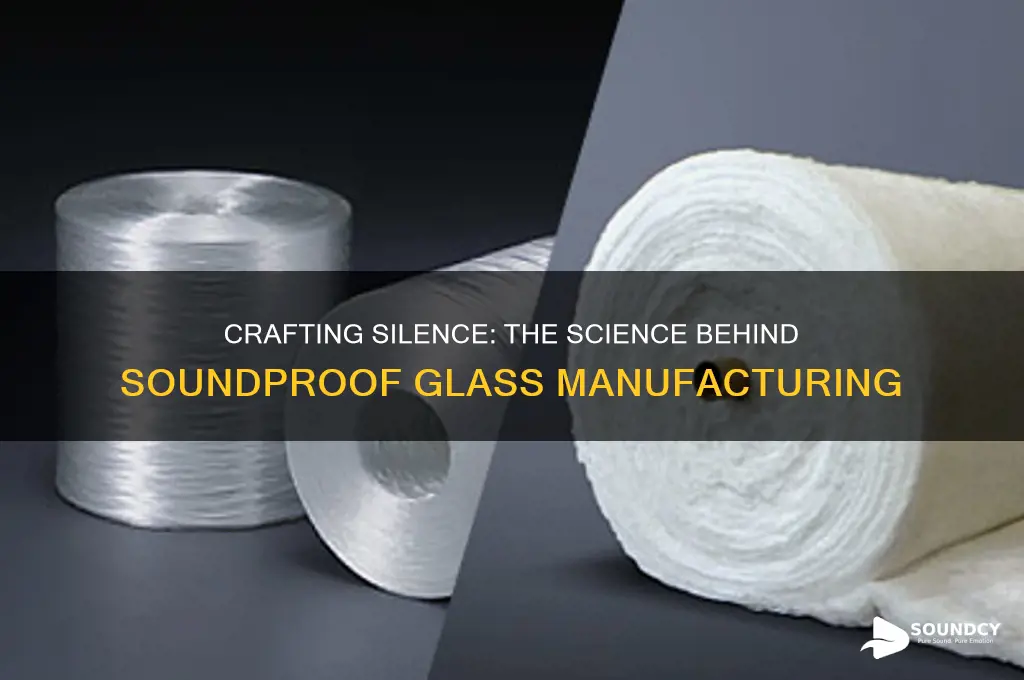 how is sound proof glass made