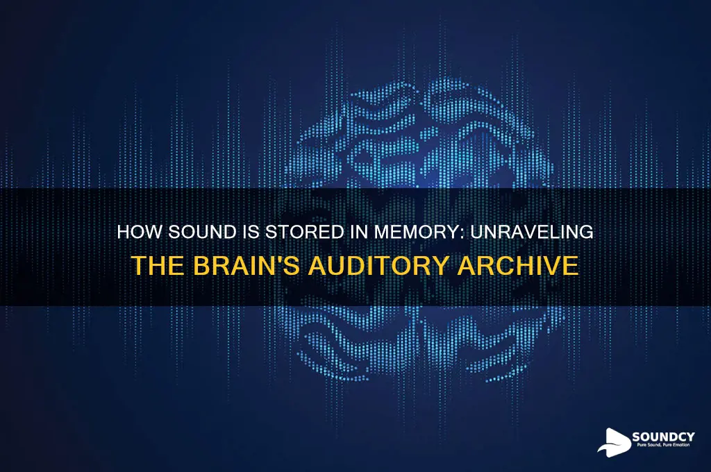 how is sound stored in memory