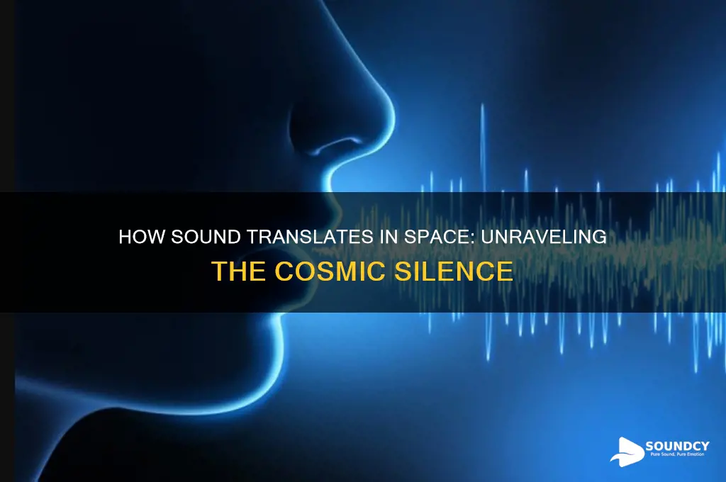 how is sound translated in space