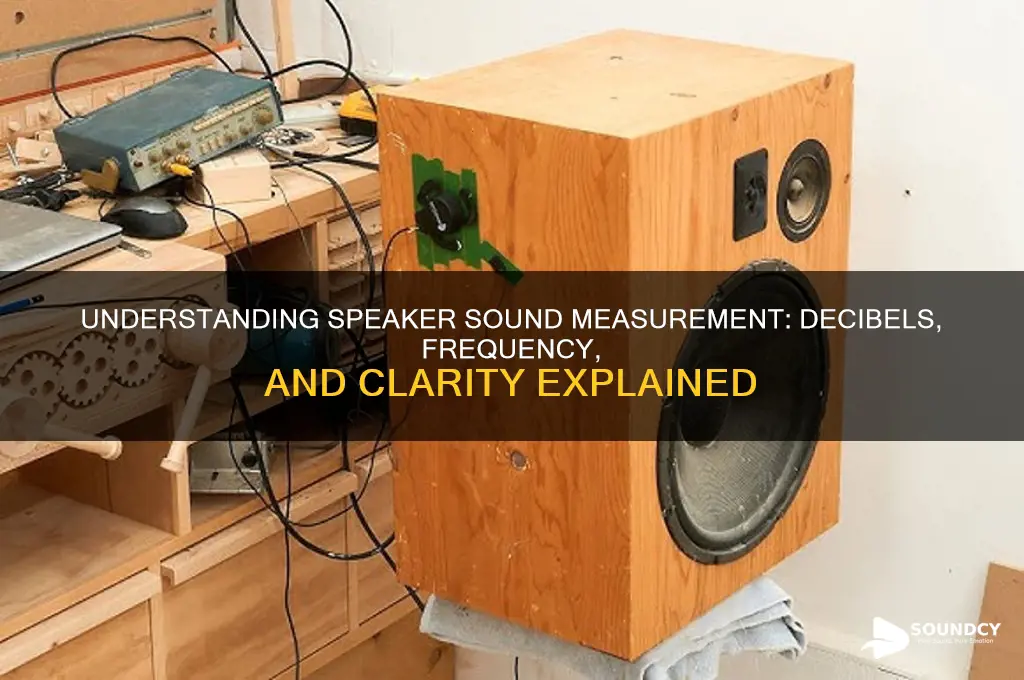 how is speaker sound measured