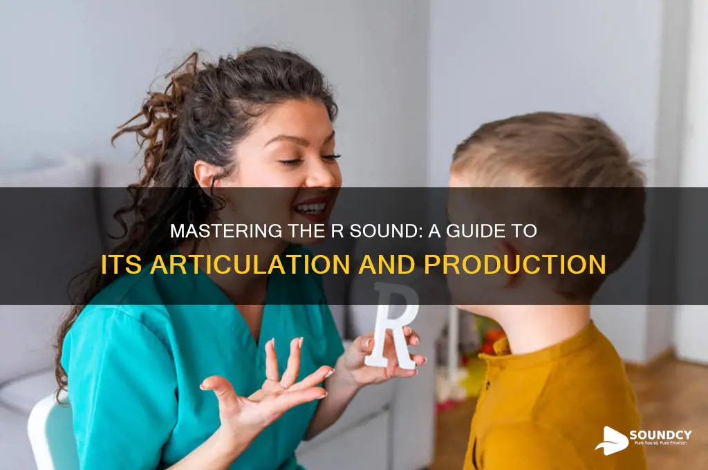 how is the r sound produced