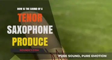 Unveiling the Tenor Saxophone's Sound Production: A Comprehensive Guide